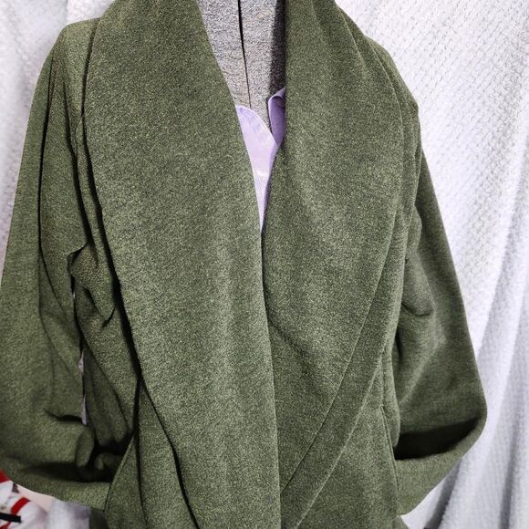 cardigan Columbia-sportswear Women's Green and Khaki shawl type jacket - Picture 4 of 6